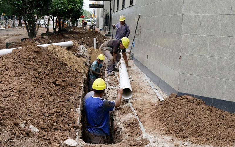 OBRAS DE SANEAMIENTO Y AGUA POTABLE